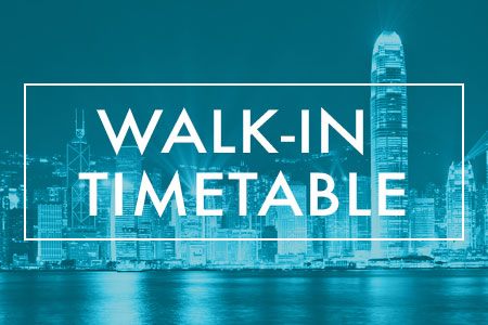 Walk-in Timetable